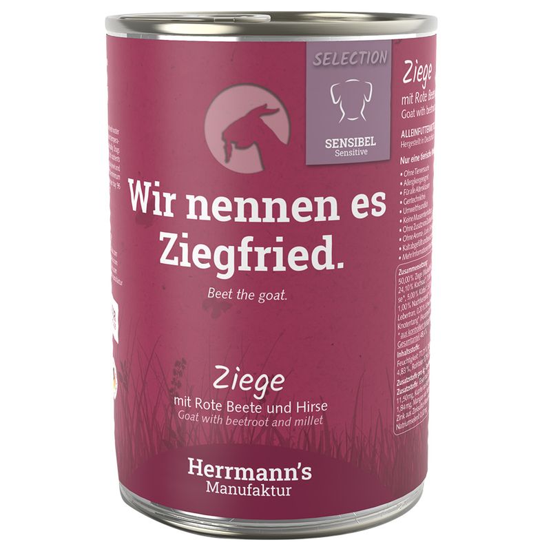 Zooplus Herrmann's Selection Sensitive 12 x 400 g Umido per cane Offerta settimanale