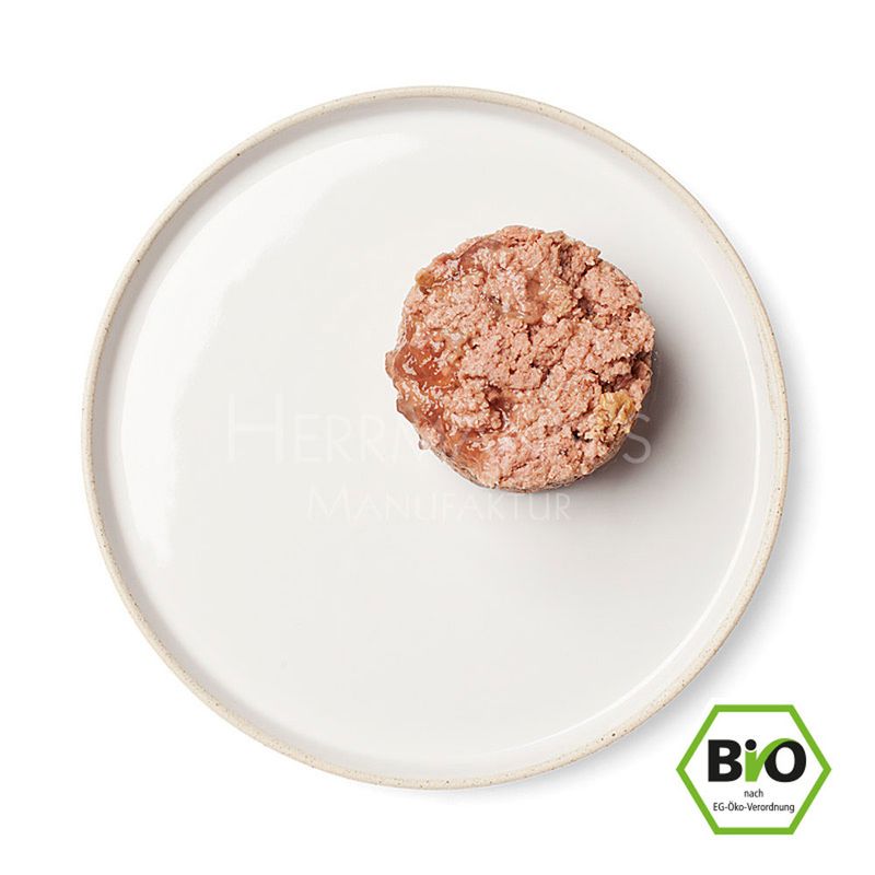 Zooplus Herrmann's Bio Carne pura 24 x 400 g Alimento umido Ultimi tre giorni