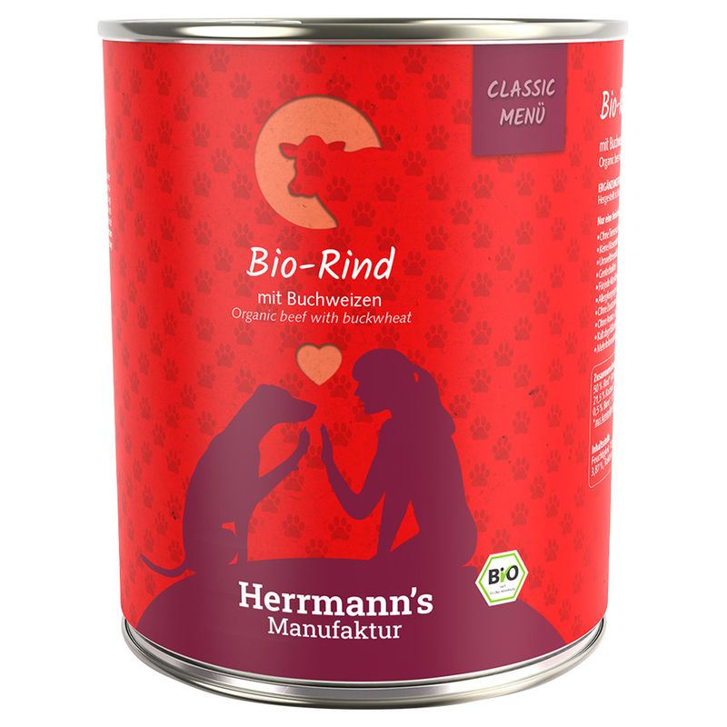 Zooplus Herrmann's Classic Bio Menù 24 x 800 g Umido cane Ultimi due giorni