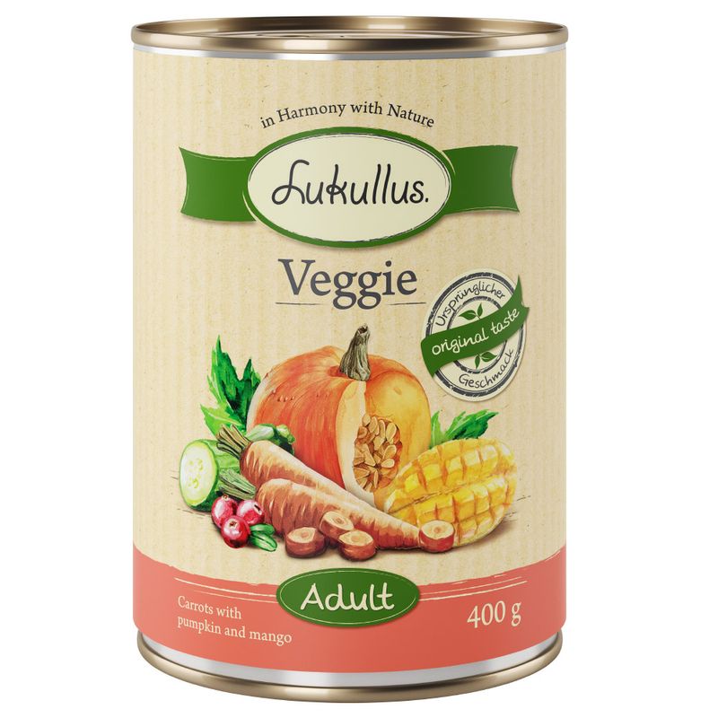 Zooplus 10 + 2 gratis 12 x 400 g Lukullus Alimento Naturale per cani Ultimo giorno