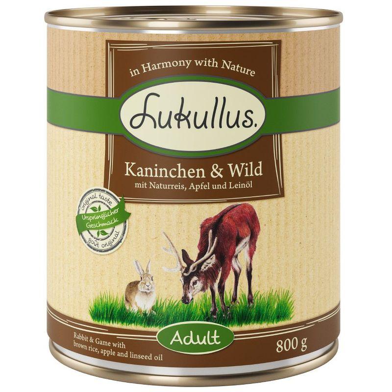 Zooplus Lukullus 12 x 800 g Alimento umido per cani Fino al 65% di sconto