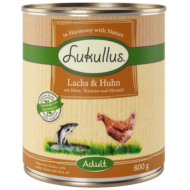 Zooplus Lukullus Adult 6 x 800 g Alimento umido per cani Discount Store per i nuovi prodotti