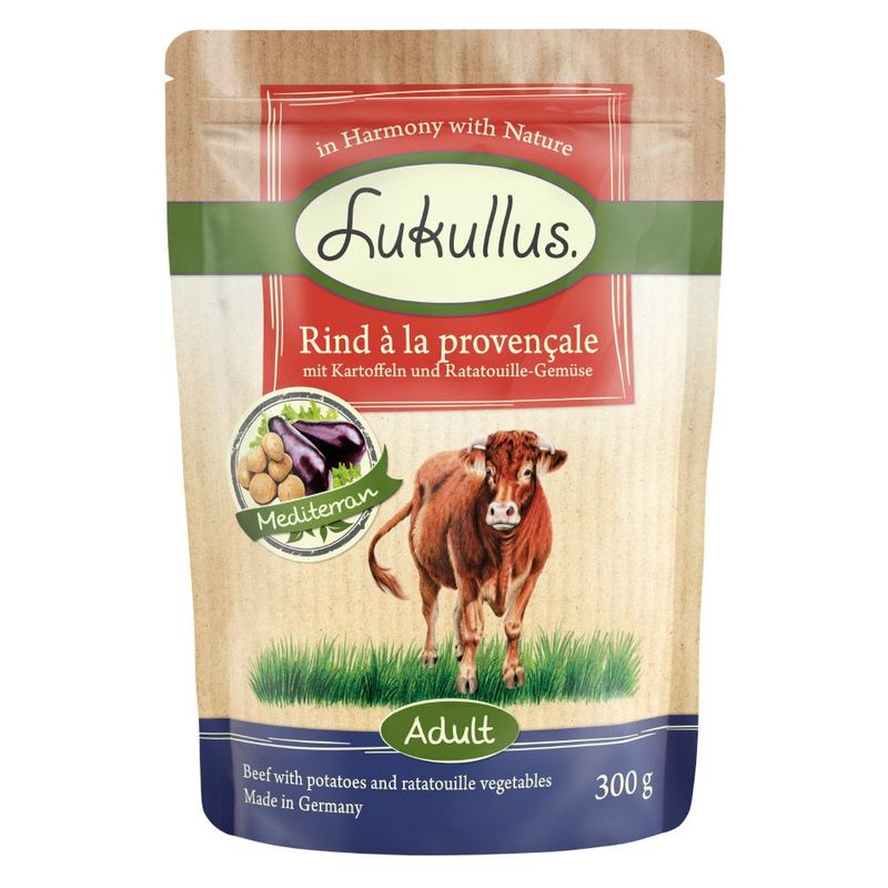 Zooplus Lukullus in buste senza cereali 6 x 300 g Super sconto