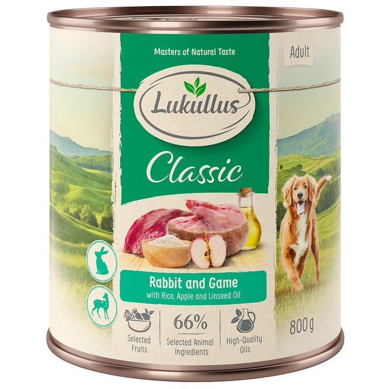 Zooplus Lukullus Adult 6 x 400 g Alimento umido per cani 50% di sconto con spedizione gratuita
