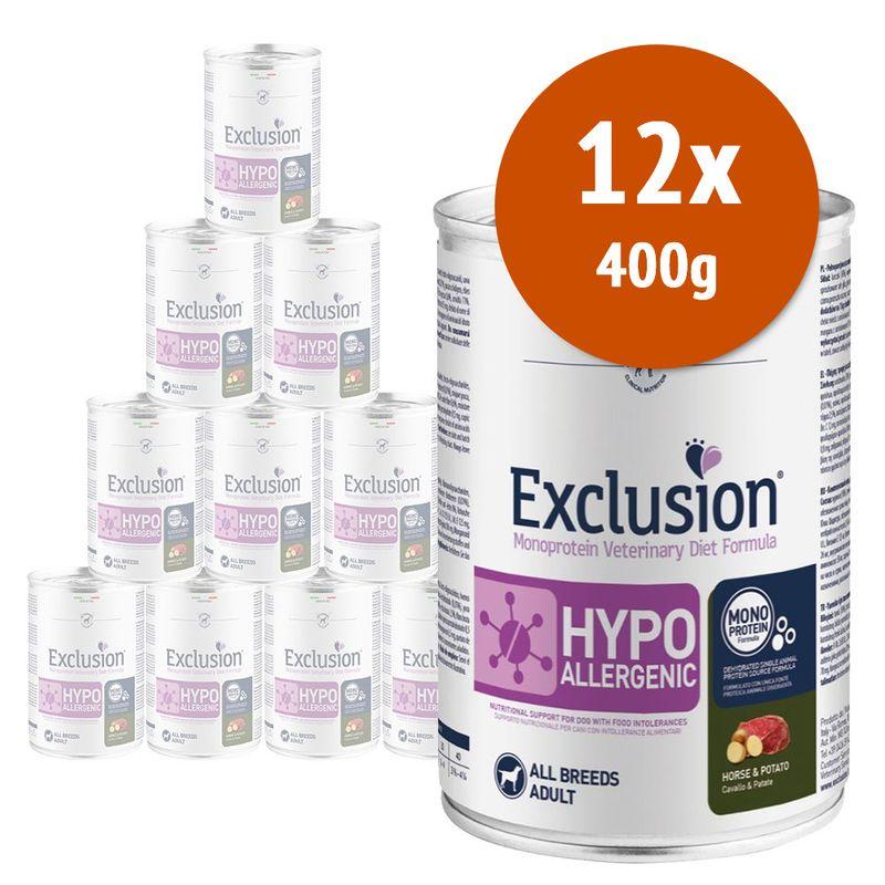 Zooplus Exclusion Diet Hypoallergenic 12 x 400 g Italia
