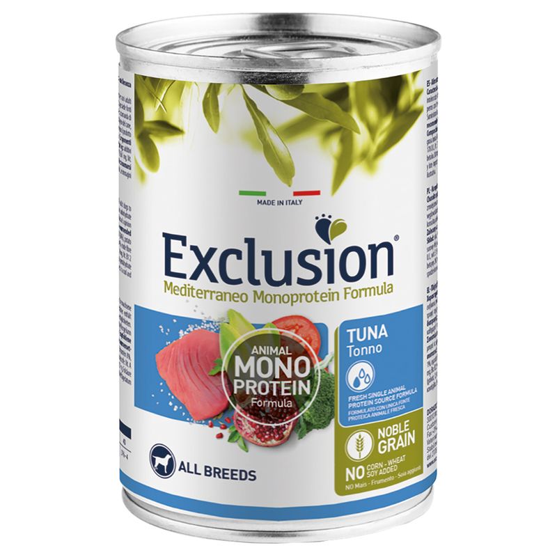 Zooplus Exclusion Mediterraneo Adult 12 x 400 g Promozione