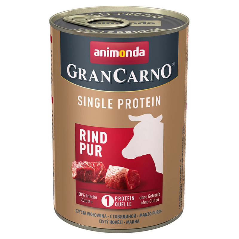 Zooplus animonda GranCarno Adult Single Protein 6 x 400 g In Saldo