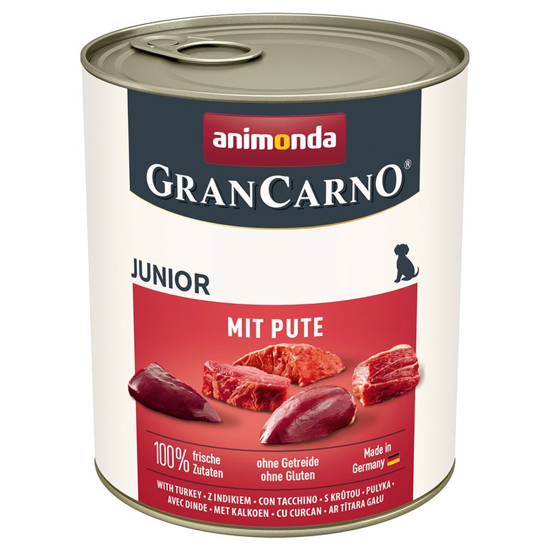 Zooplus animonda GranCarno Original Junior 6 x 800 g Nuova