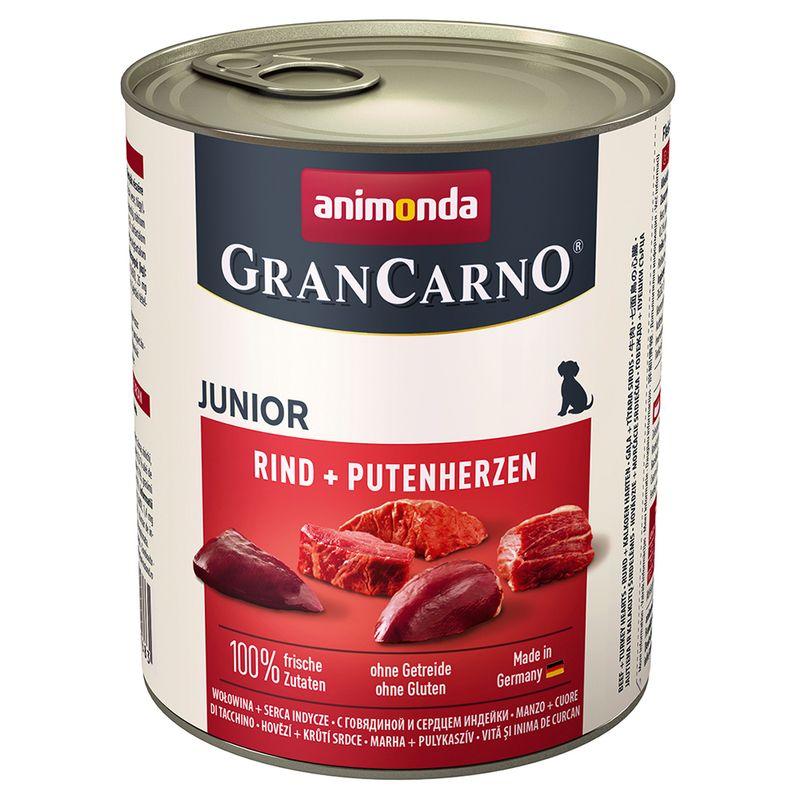 Zooplus animonda GranCarno Original Junior 6 x 800 g Nuova