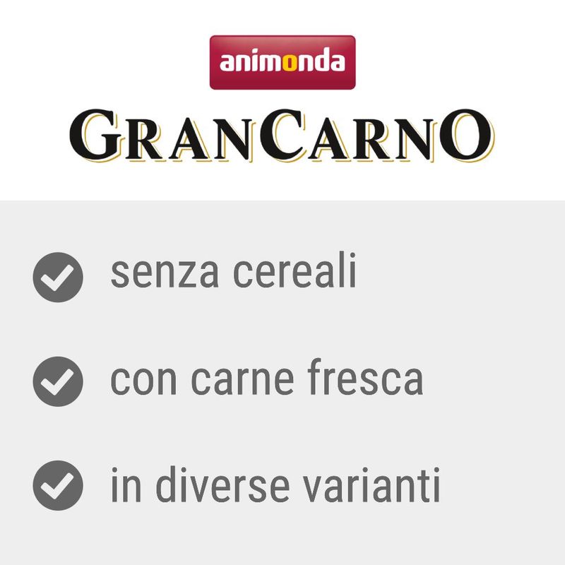 Zooplus animonda GranCarno Adult Country 22 x 150 g Umido per cane Moda