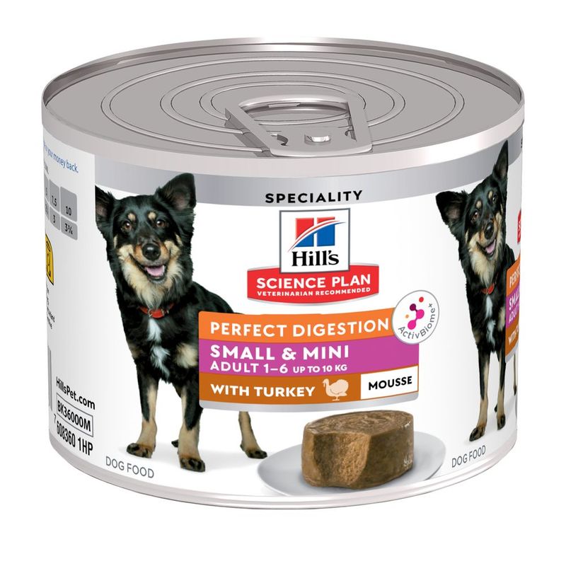 Zooplus Hill's Science Plan Perfect Digestion Adult Small & Mini Mousse umido cane Offerta natalizia