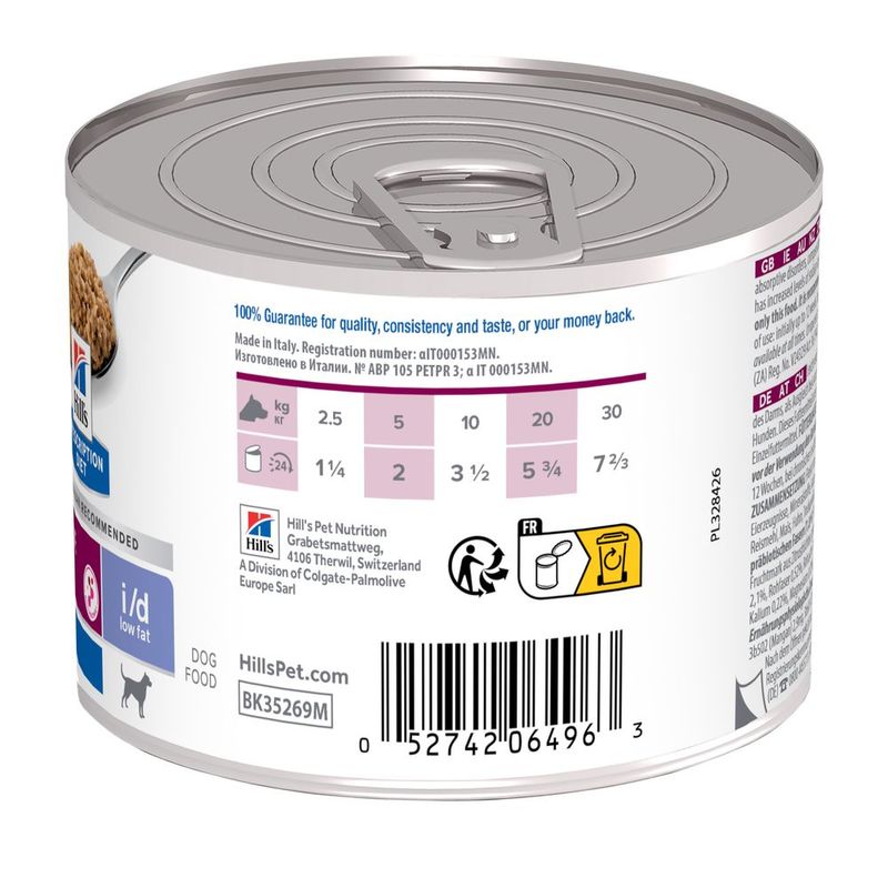 Zooplus Hill's Prescription Diet i/d Low Fat Digestive Care umido per cani Offerta Anniversario