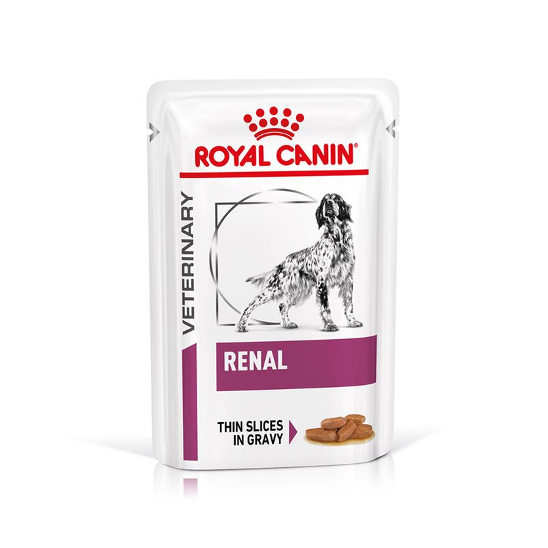 Zooplus Royal Canin Veterinary Canine Renal in Salsa umido per cane Ritorno libero
