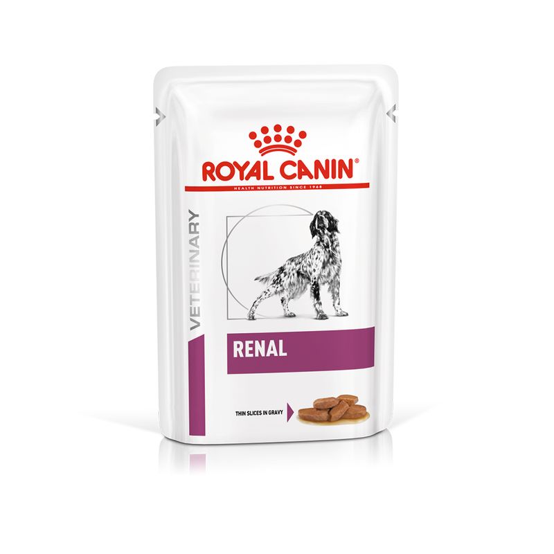 Zooplus Royal Canin Veterinary Canine Renal in Salsa umido per cane Ritorno libero
