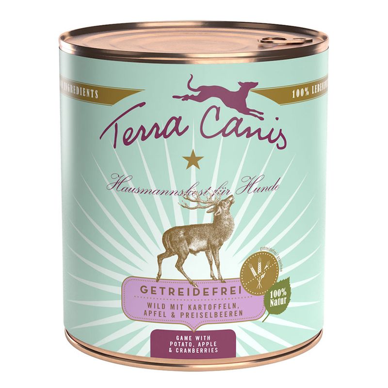 Zooplus Terra Canis Senza cereali 6 x 800 g Alimento umido per cane Discount Store per i nuovi prodotti