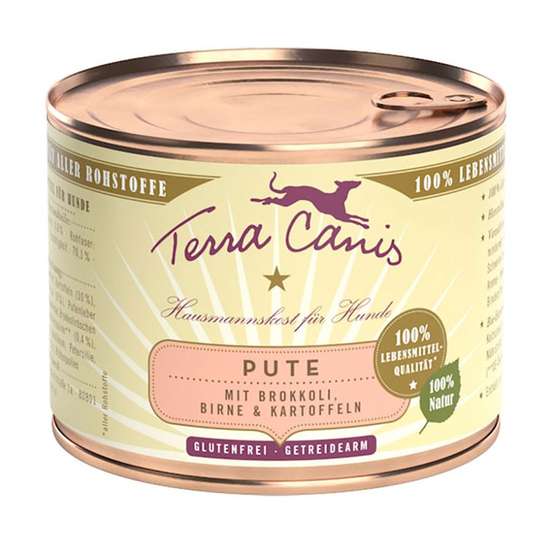 Zooplus Terra Canis 6 x 200 g Alimento umido per cani Trasporto libero internazionale