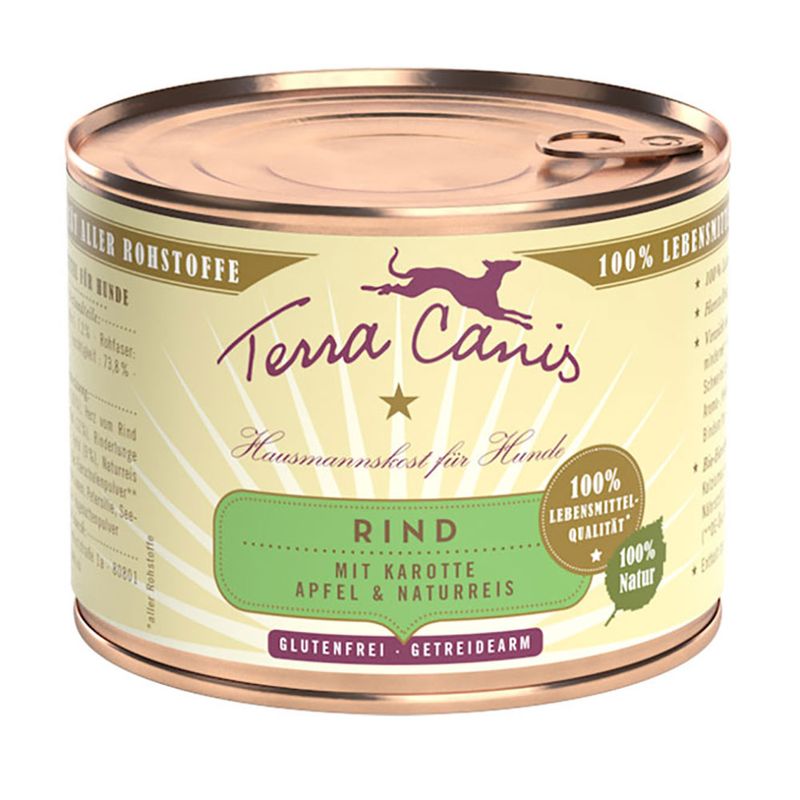 Zooplus Terra Canis 12 x 200 g Alimento umido per cani Duty-free