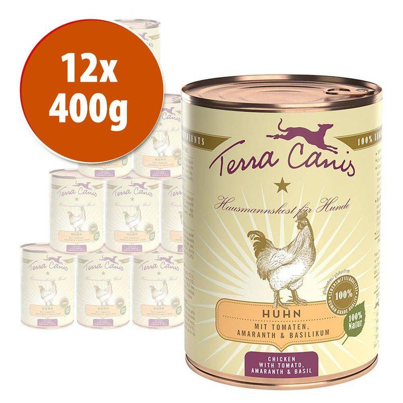 Zooplus Terra Canis Classic 12 x 400 g Alimento umido per cane Sconti questo mese