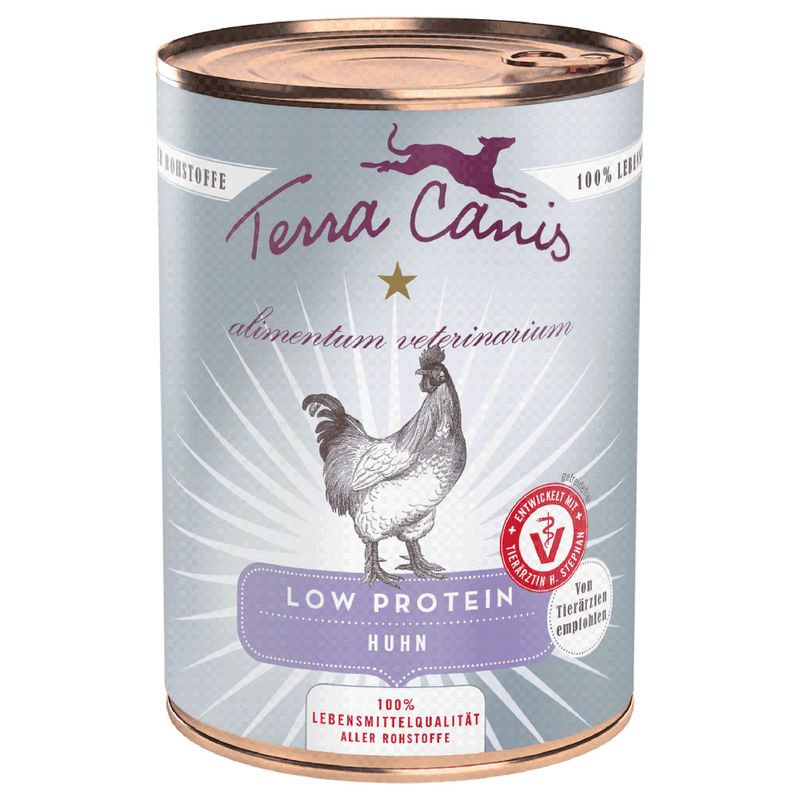 Zooplus Multipack risparmio Terra Canis Alimentum Veterinarium Low Protein 12 x 400 g Promozione