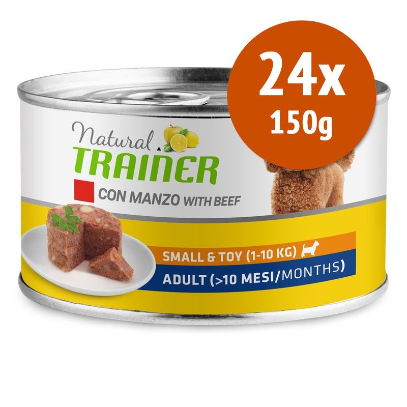 Zooplus Natural Trainer Small&Toy Adult 24 x 150 g