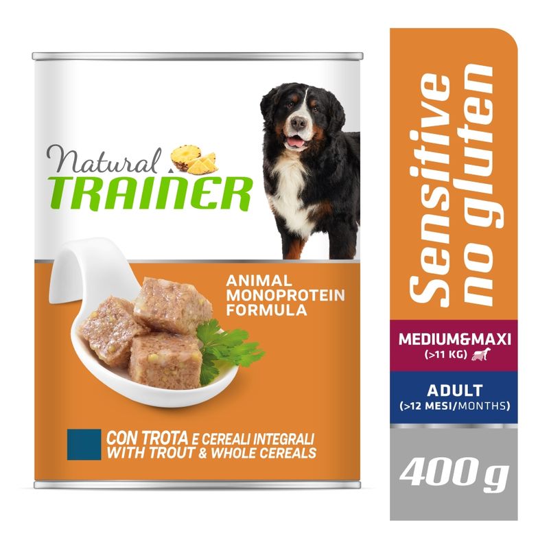 Zooplus Natural Trainer Sensitive No Gluten Adult 1 x 400 g Soddisfazione Garantita