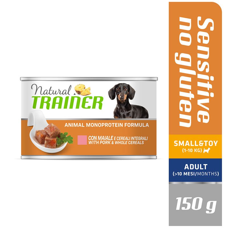 Zooplus Natural Trainer Sensitive No Gluten Small & Toy Adult 1 x 150 g Qualità Garantita