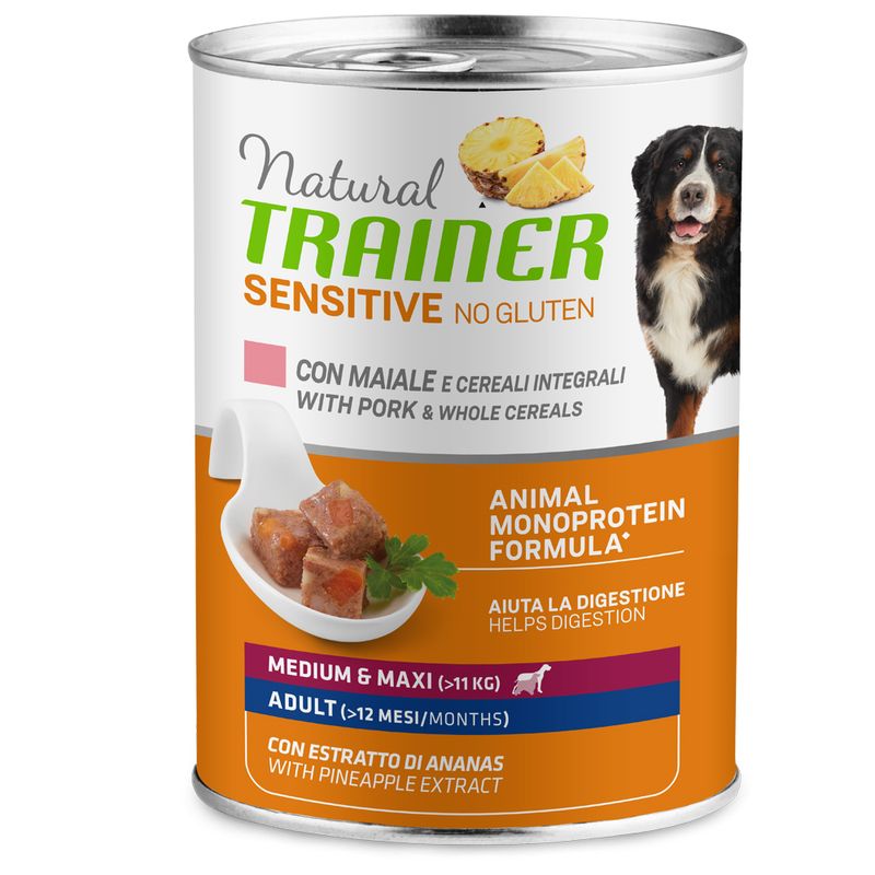 Zooplus Natural Trainer Sensitive No Gluten Adult 6 x 400 g Prezzo Ridotto