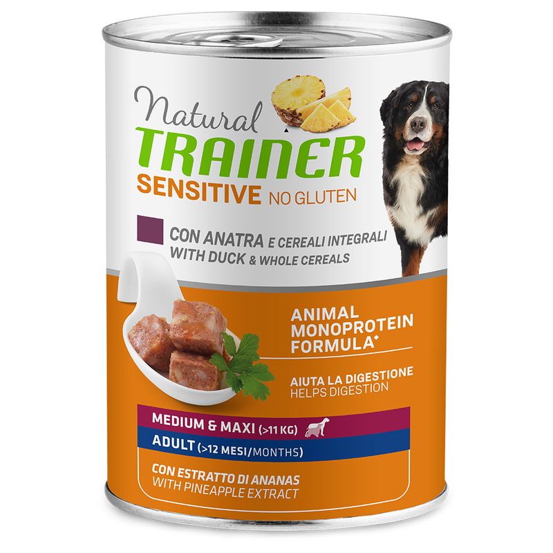 Zooplus Natural Trainer Sensitive No Gluten Adult 6 x 400 g Prezzo Ridotto