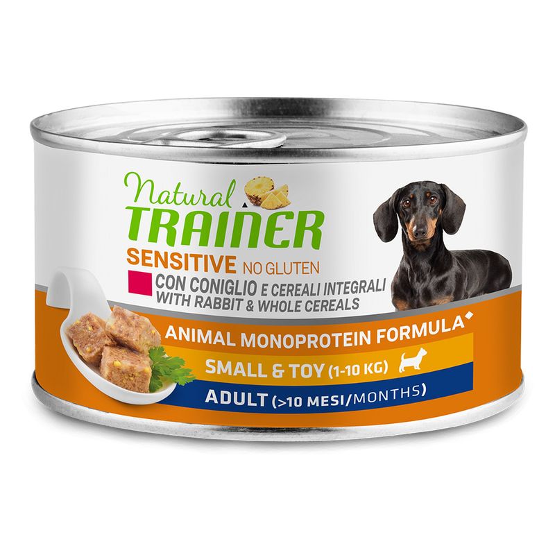 Zooplus Natural Trainer Sensitive No Gluten Small & Toy Adult Coniglio Vendita Calda