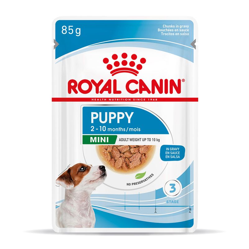 Zooplus Royal Canin Mini Puppy umido in salsa per cane Saldi Di Fabbrica