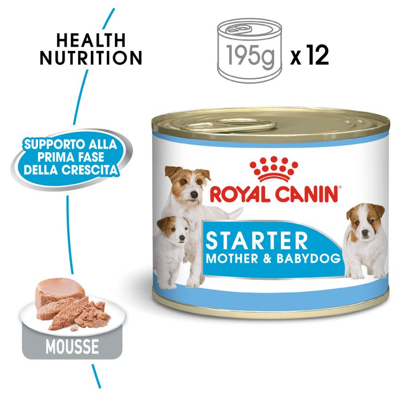 Zooplus Royal Canin Starter Mousse Mother & Babydog umido per cane