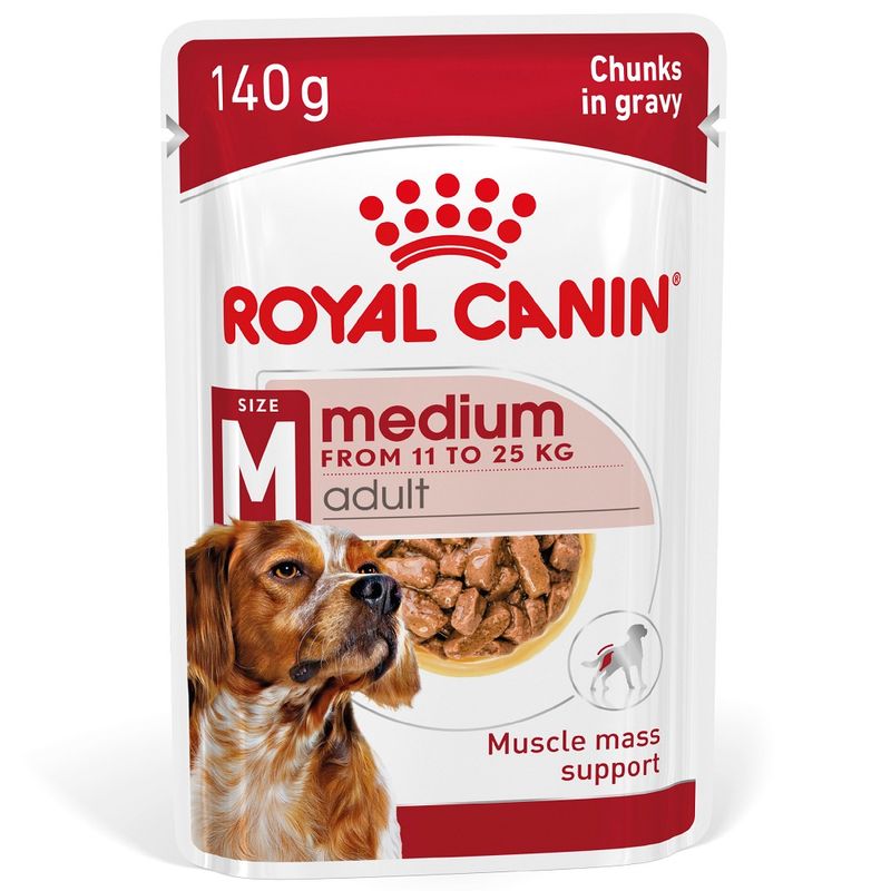 Zooplus Royal Canin Medium Adult umido in salsa per cane