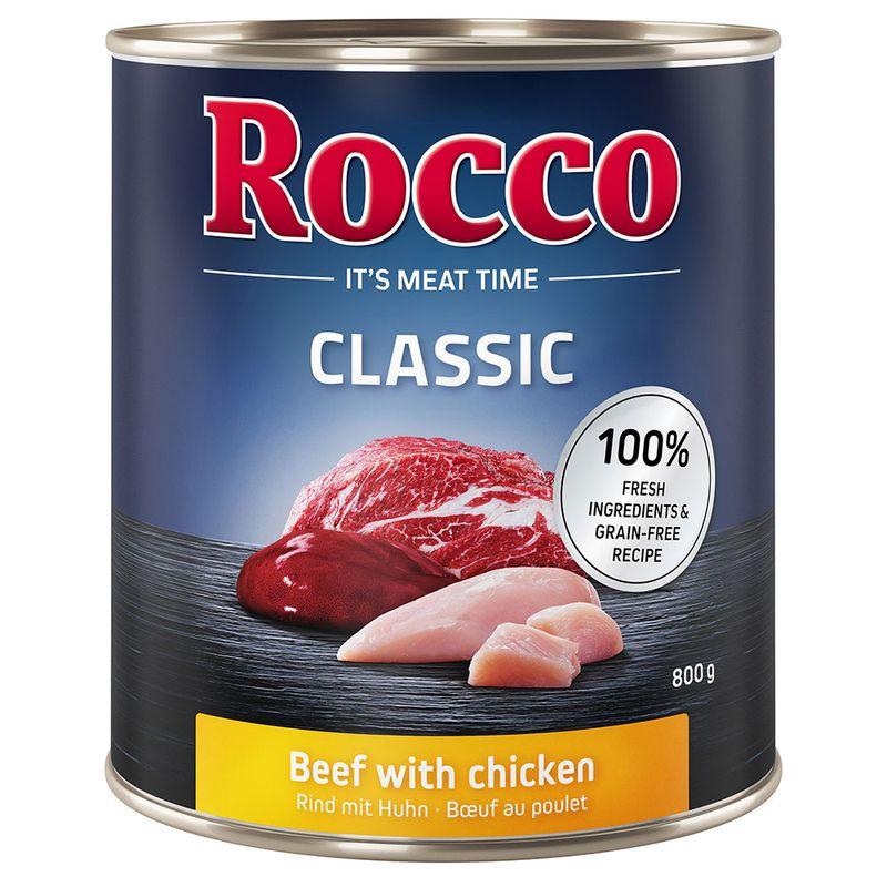 Zooplus Rocco Classic 6 x 800 g Alimento umido per cani Offerta speciale