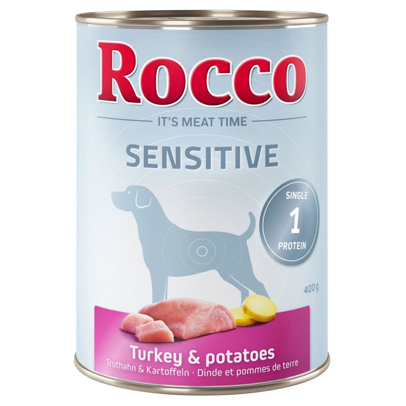 Zooplus Rocco Sensitive 6 x 400 g Alimento umido per cani Offerta esclusiva