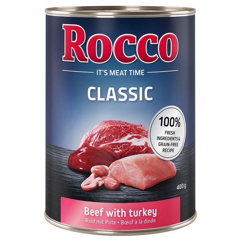 Zooplus Rocco Classic 12 x 400 g Alimento umido per cani Offerta natalizia