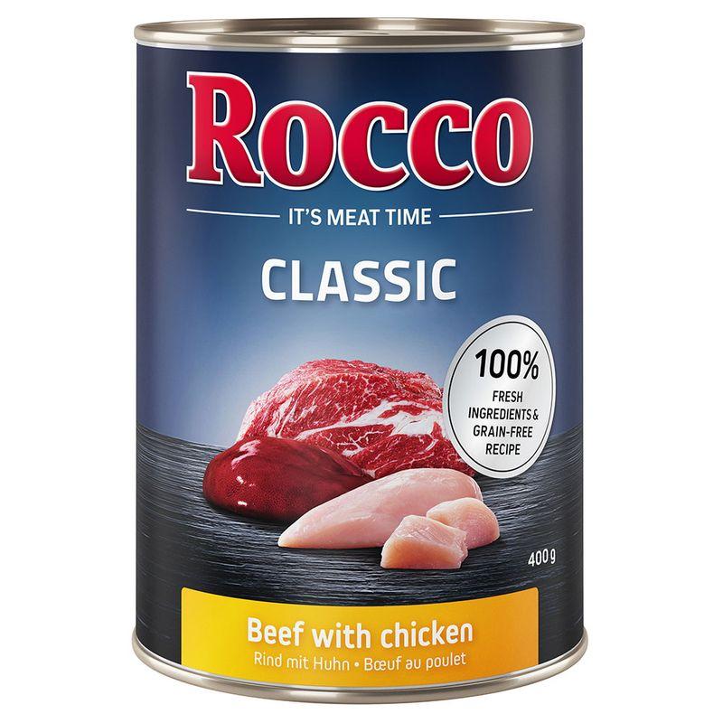Zooplus Rocco Classic Pacco misto 6 x 400 g umido per cane Offerta Giorno del Papà