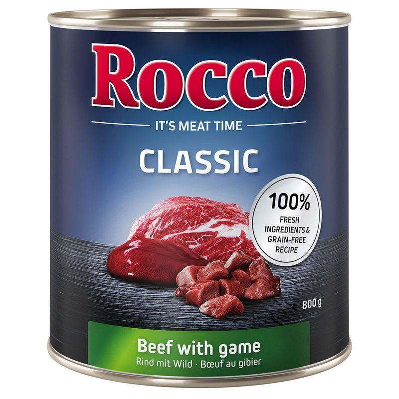 Zooplus Rocco Classic 12 x 800 g Alimento umido per cani Offerta Anniversario