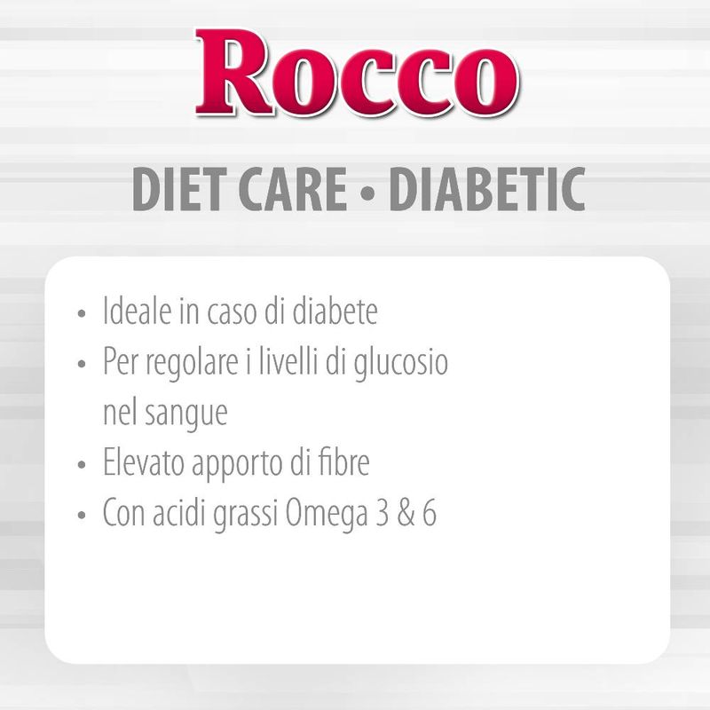 Zooplus Rocco Diet Care Diabetic Pollo & Manzo con Riso 800 g umido cane Offerta temporanea