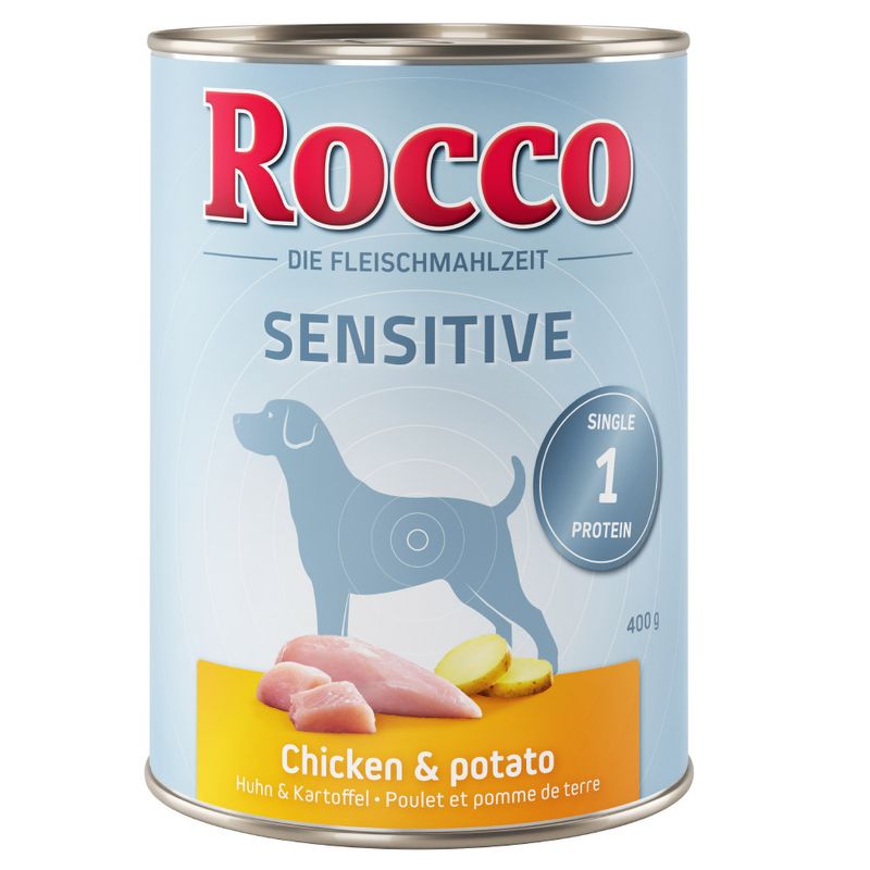 Zooplus Rocco Sensitive 12 x 400 g Alimento umido per cani Offerte esclusive