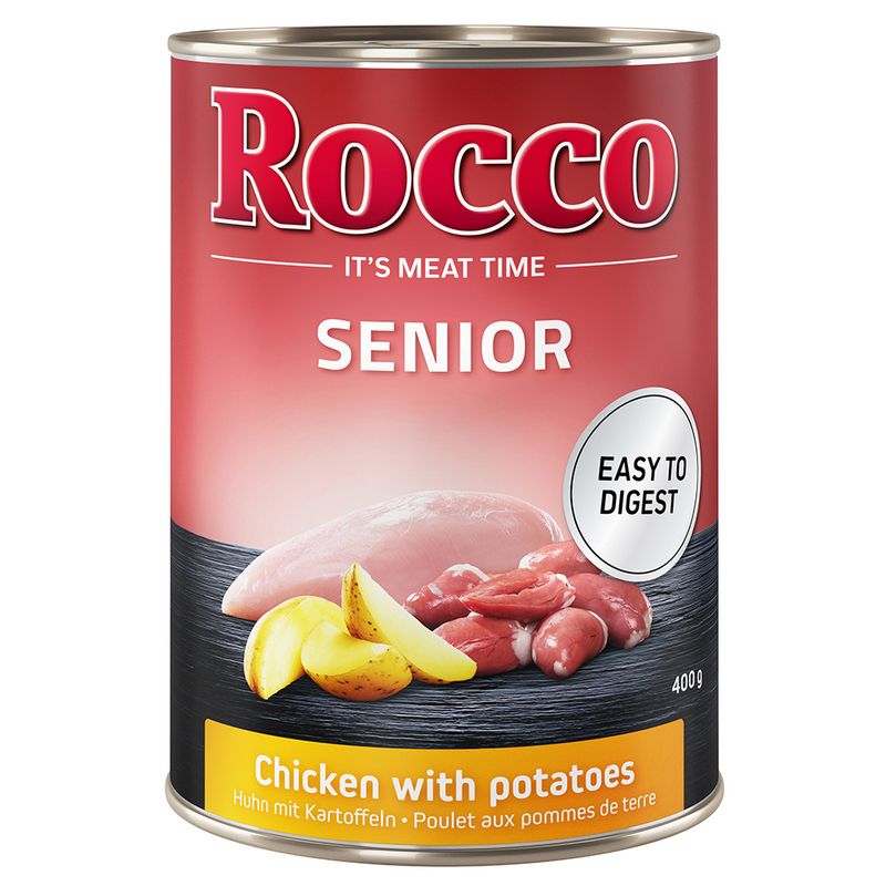 Zooplus Rocco Senior 6 x 400 g umido per cane Lightning offer