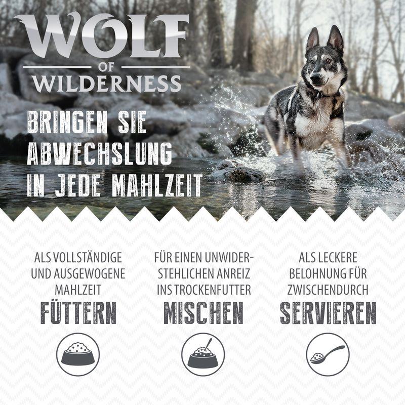 Zooplus Wolf of Wilderness Senior 1 x 400 g Rilascio limitato