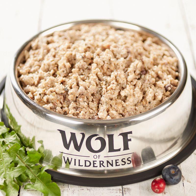 Zooplus Wolf of Wilderness MINI Adult 6 x 150 g Alimento umido per cani Ultimi tre giorni