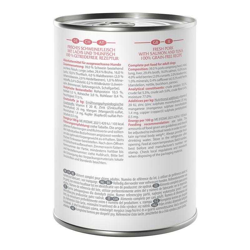 Zooplus Wolf of Wilderness Adult "Red Meat" 6 x 400 g umido per cane Ultimi due giorni