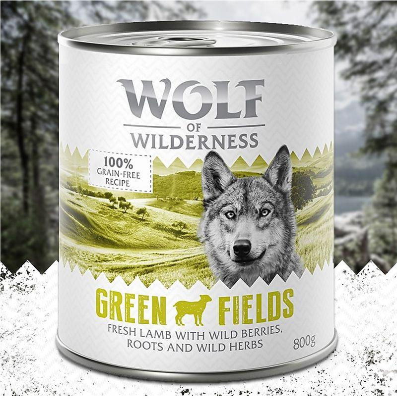 Zooplus Wolf of Wilderness Adult 12 x 800 g umido Single Protein per cane Fino al 50% di sconto