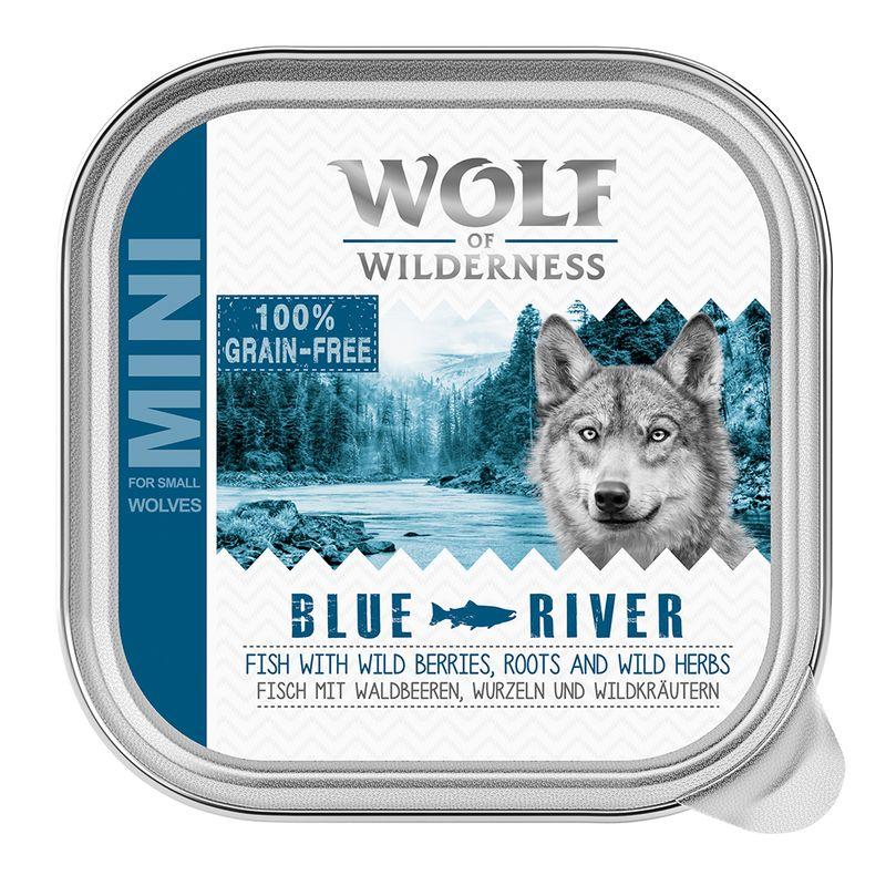 Zooplus Wolf of Wilderness MINI Adult 24 x 150 g Alimento umido per cani Only for today
