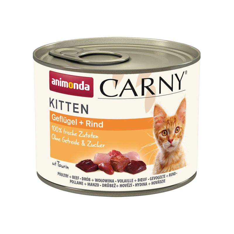 Zooplus animonda Carny Kitten 12 x 200 g Alimento umido per gattini Discount Store per i nuovi prodotti