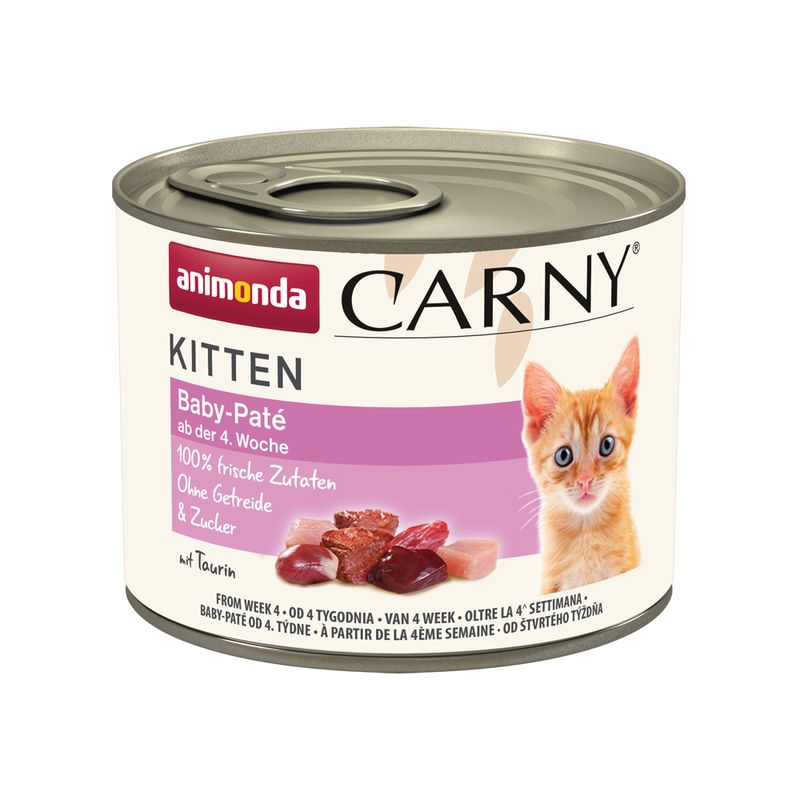 Zooplus animonda Carny Kitten 12 x 200 g Alimento umido per gattini Discount Store per i nuovi prodotti