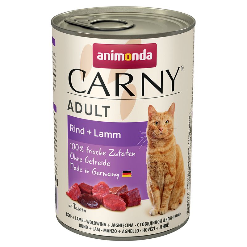 Zooplus animonda Carny Adult 24 x 400 g Umido per gatto Officina