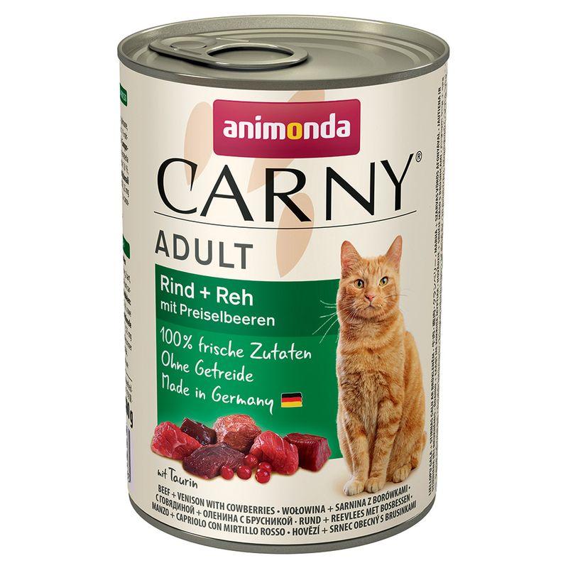 Zooplus animonda Carny Adult 24 x 400 g Umido per gatto Officina