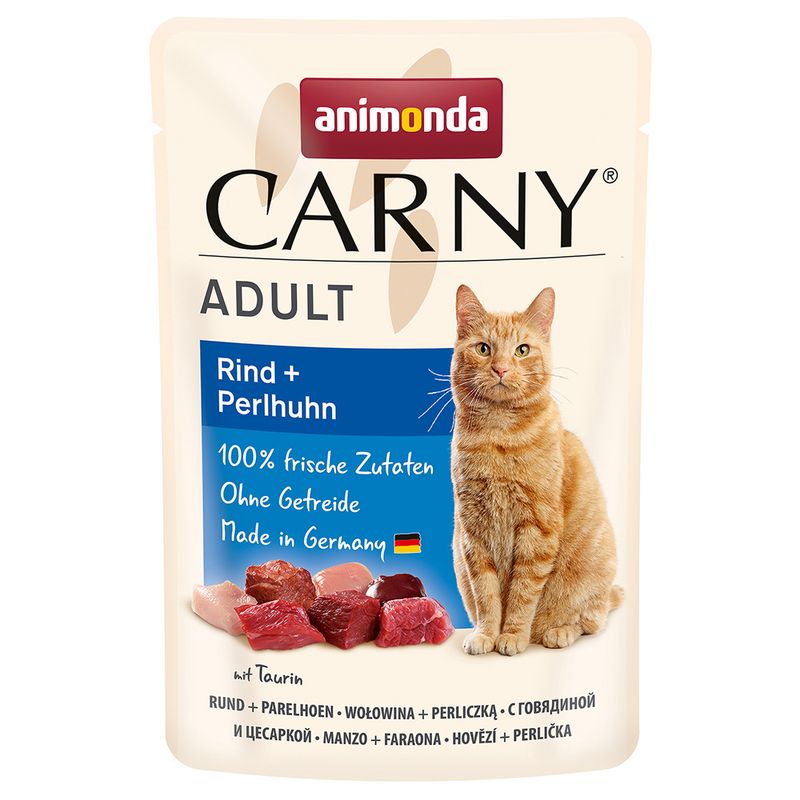 Zooplus animonda Carny Buste 8 x 85 g Pacco misto umido per gatti In vendita